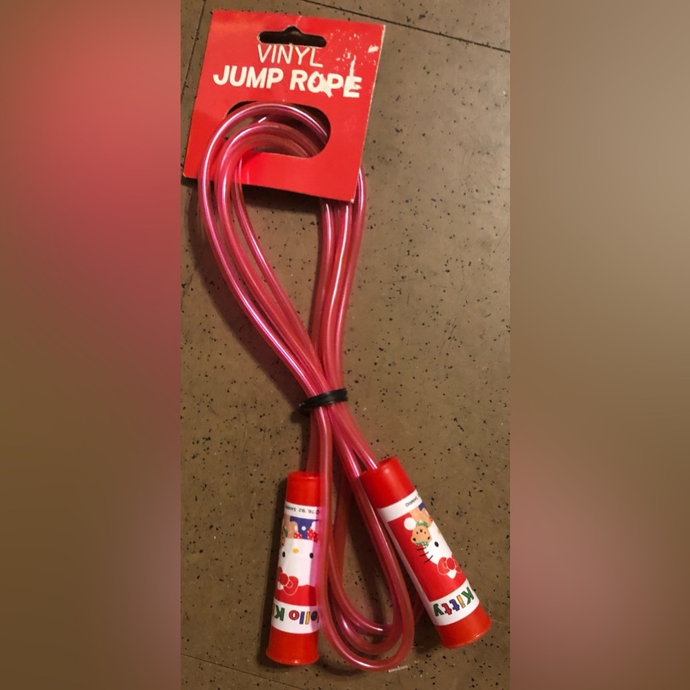 New Vintage Sanrio Hello Kitty Jumping Rope